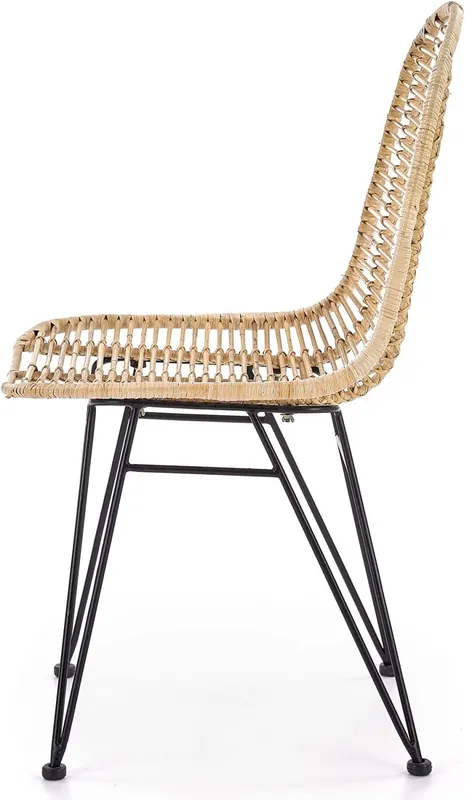 Krzesło ogrodowe K-337 rattan naturalny