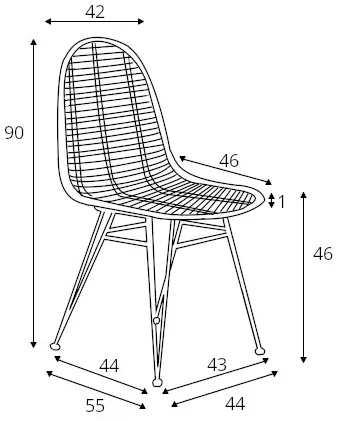 Zahradní židle K-337