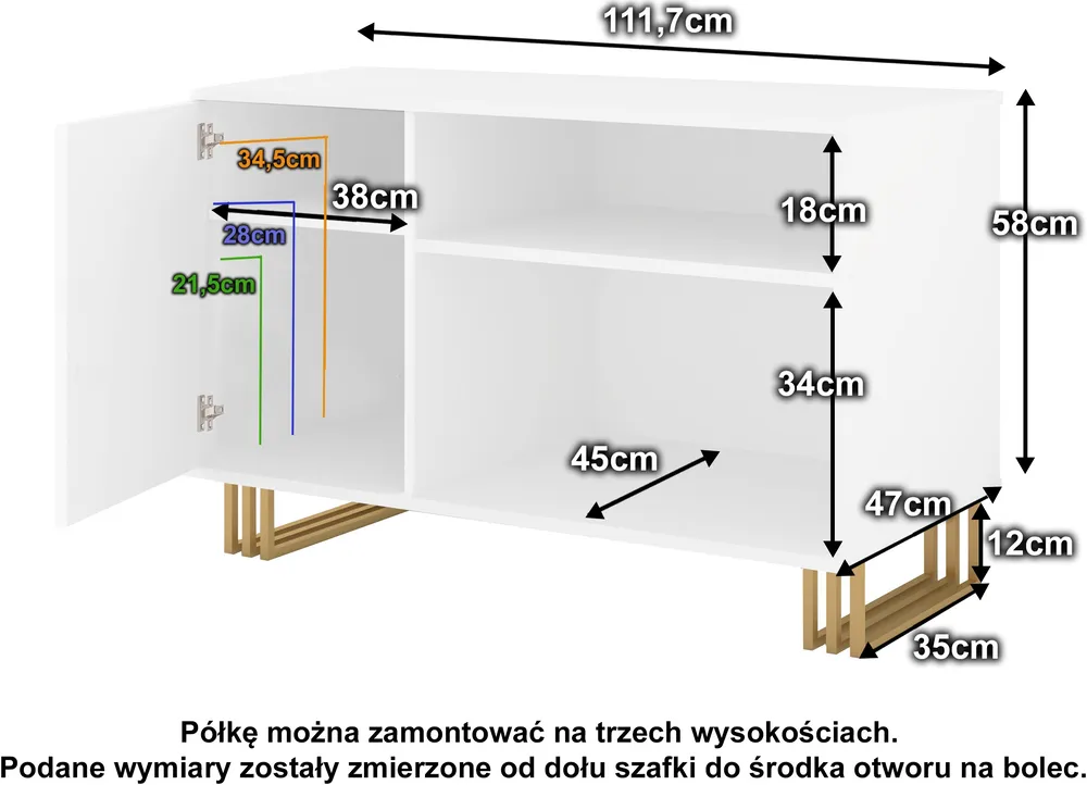 Szafka Klara II 1D