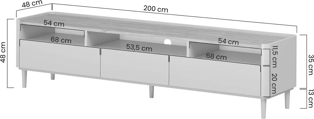 TV stolek 200 Elivo