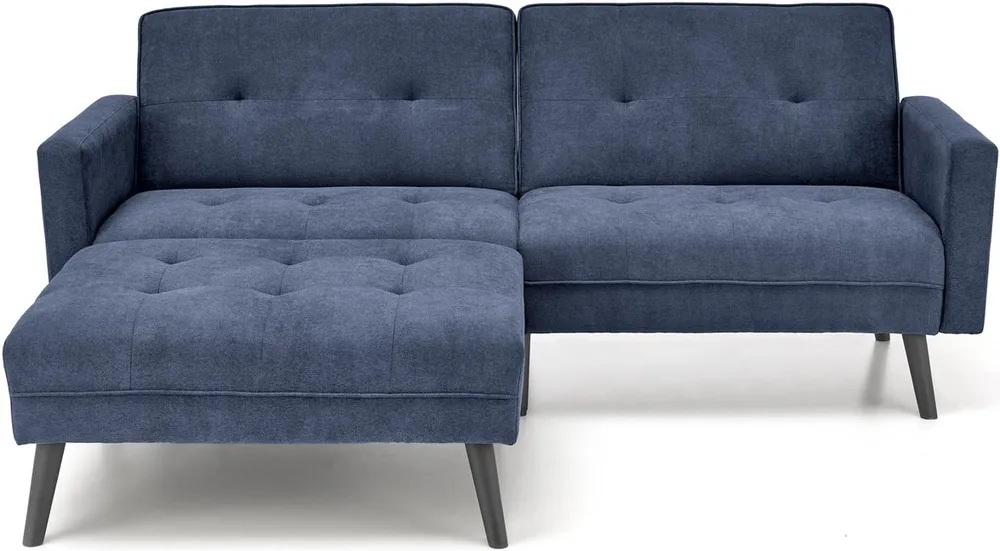 Sofa Cornelius z podnóżkiem