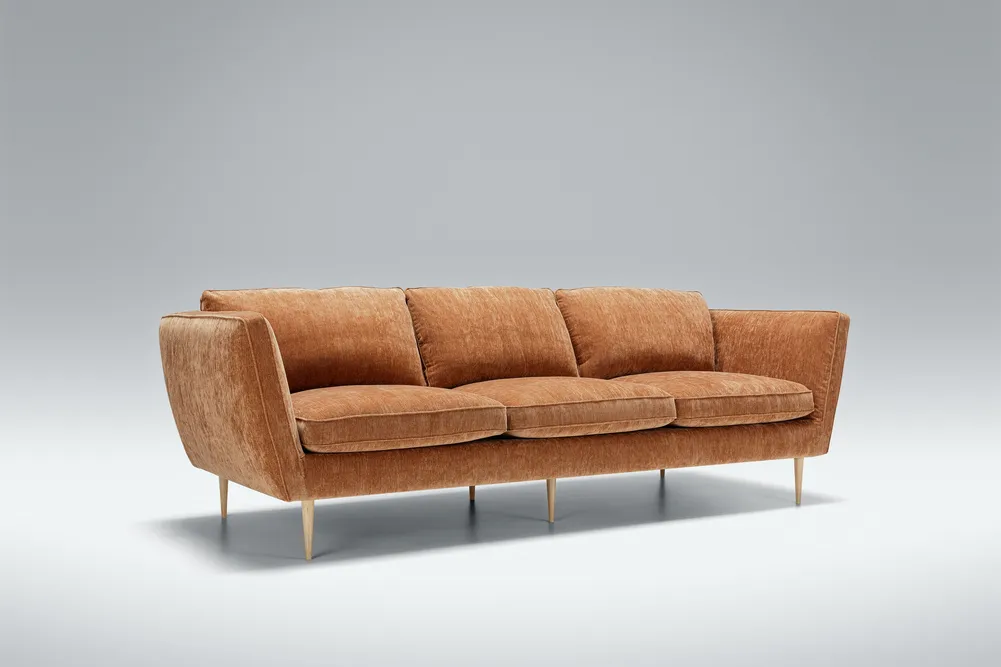 Sofa 4-osobowa Teddy (wersja z trzema poduszkami siedziskowymi)