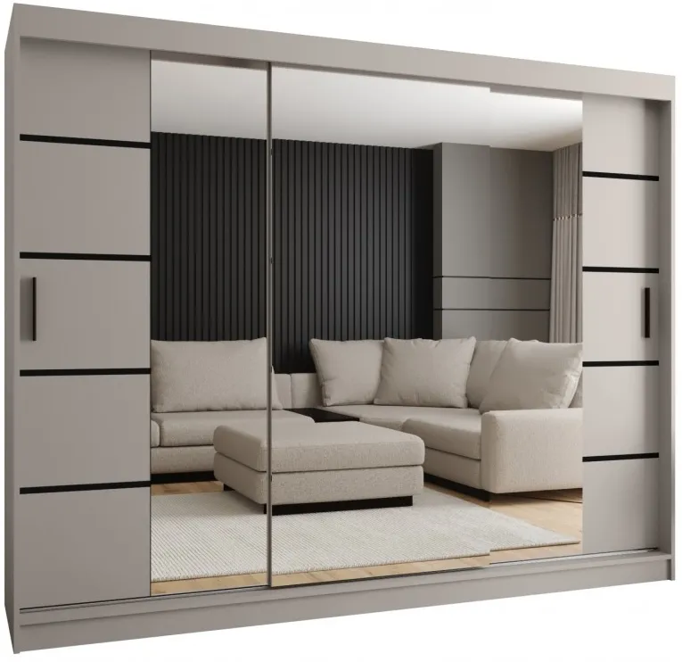 Skriňa Rubino V4 250 cm