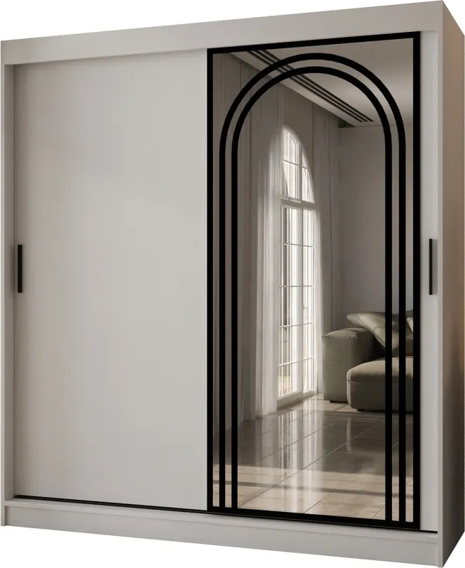 Šatní skříň s posuvnými dveřmi Vigo 180 cm