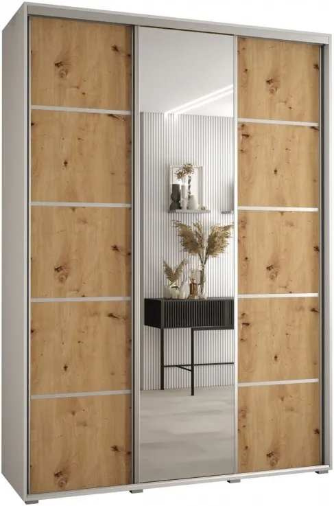 Posuvná skříň se zrcadlem Cannes 5 180 hloubka 60 cm