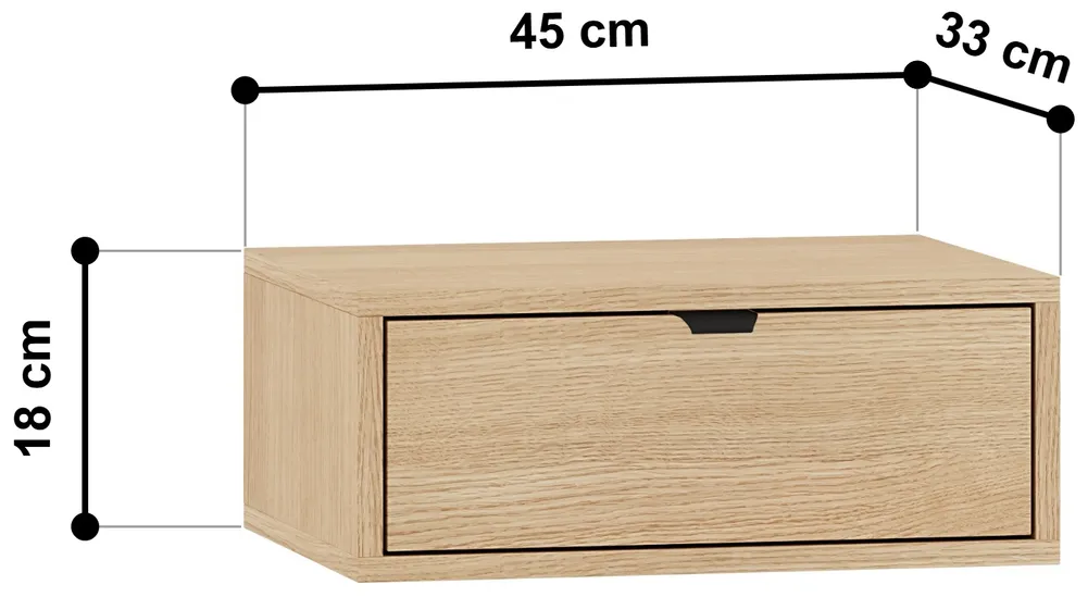 Nočný stolík Reynos