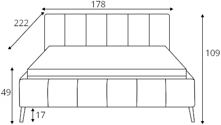 Postel 160 Riva