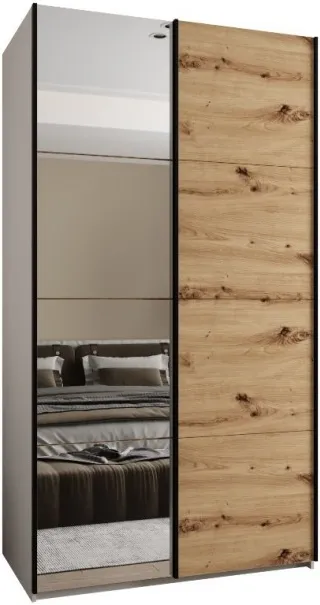 Szafa przesuwna z lustrem Lux 3 130