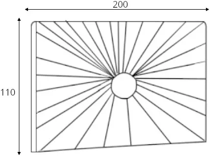 Čelo postele 200 Object no1