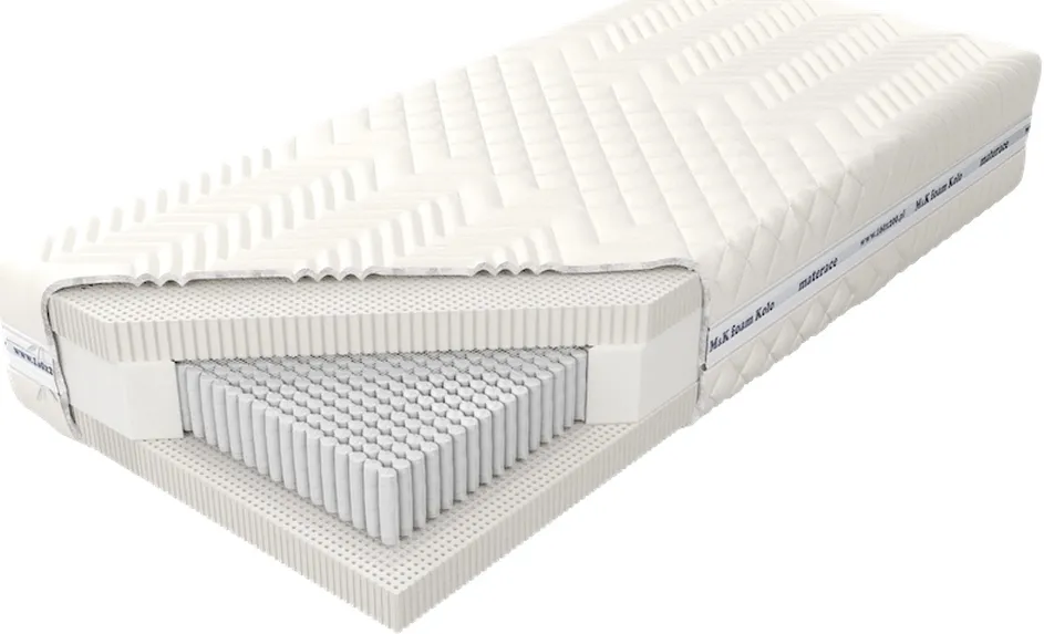 Materac do sypialni Czar Nocy Talalay Embrace X7 180
