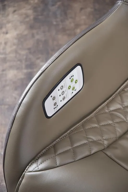 Tapicerowany fotel Dopio z funkcją relaksu elektrycznego i gniazdem USB
