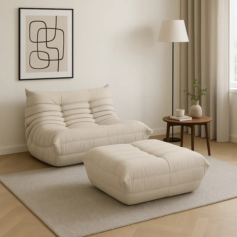 Zestaw Nua Sofa z Podnóżkiem