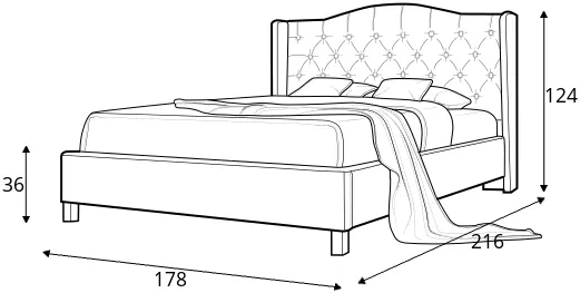 Postel Aspen Velvet 160 cm
