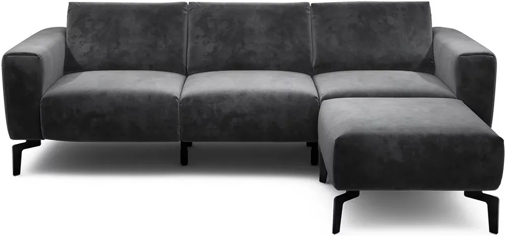 Sofa 3-osobowa z pufą Cosy