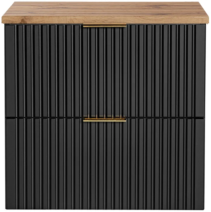 Skříňka pod umyvadlo Adel Black 60 cm