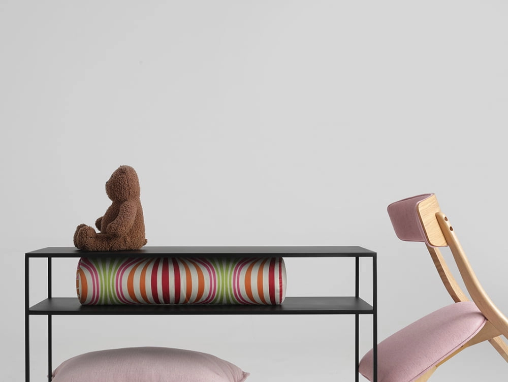 Konzolový stolek na kovových rámech do obývacího pokoje Tensio 2 Floor 100x35 cm