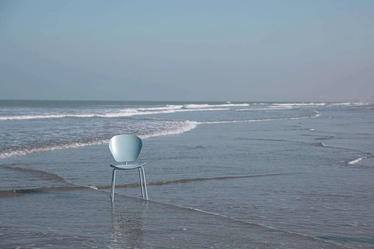 Krzesło The ocean niebieski
