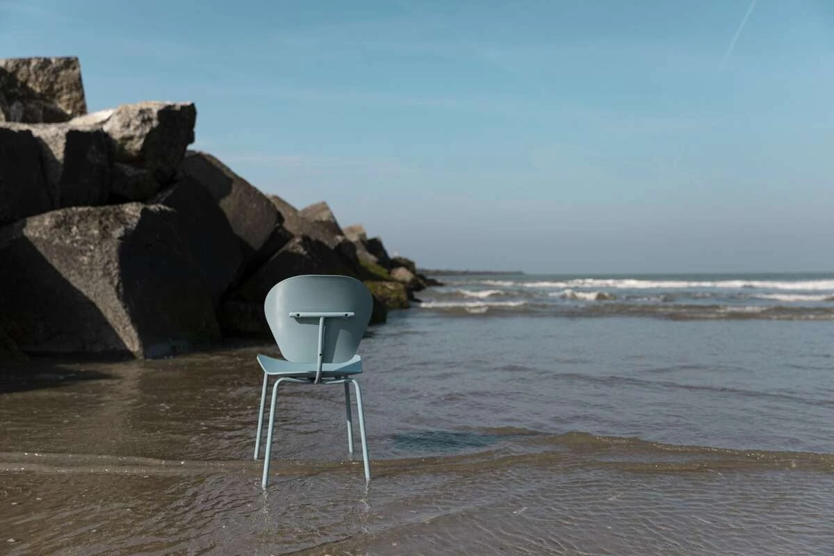 Krzesło The ocean niebieski