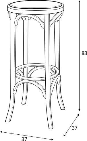 Krzesło Barowe BST-9739/80
