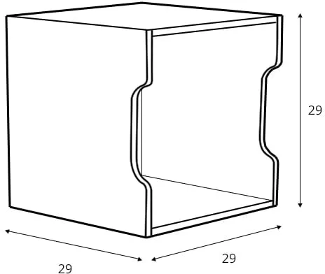 Kubik - Vložky do regálu Simple