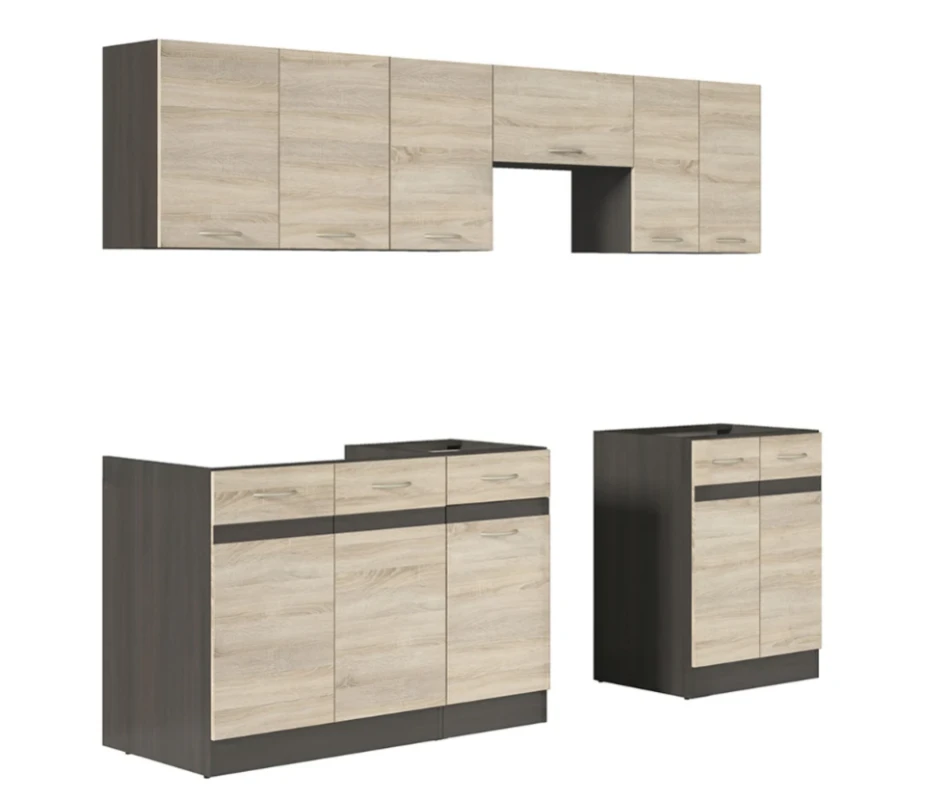 Komplet kuchenny Junona Line 240 cm z blatem