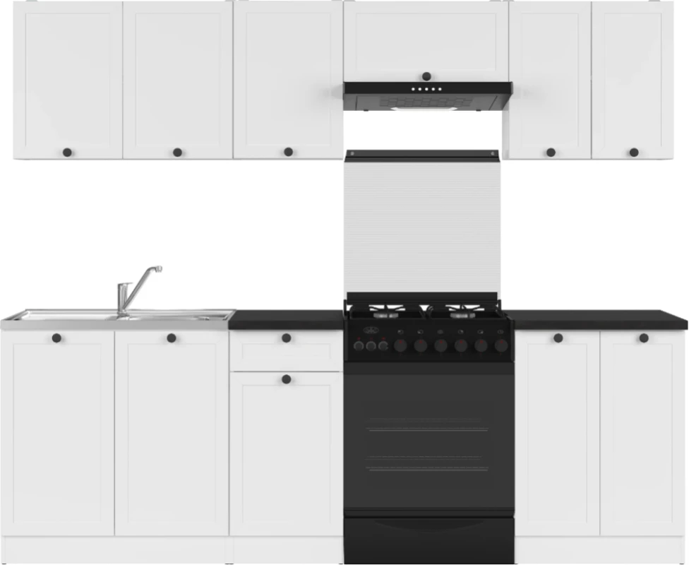 Komplet kuchenny Junona Line 240 cm z blatem