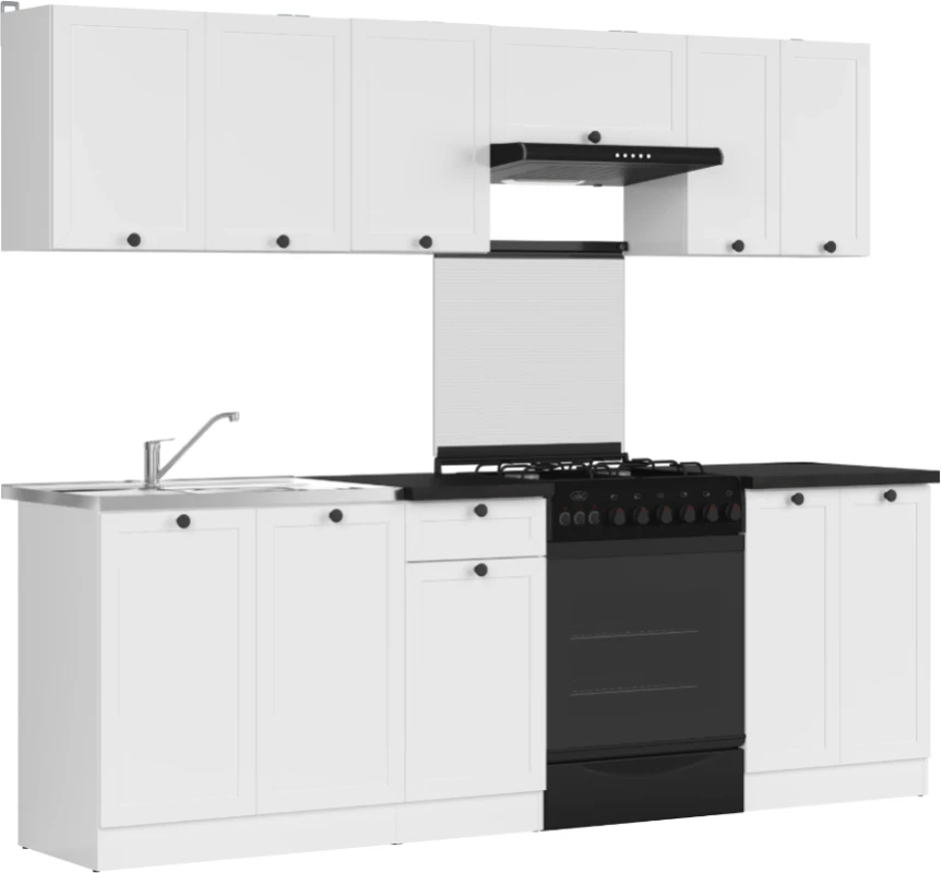 Komplet kuchenny Junona Line 240 cm z blatem