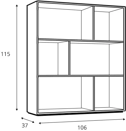 Nadstawka do kredensu Frame