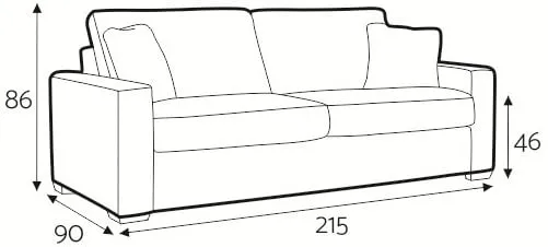 Sofa 3.5-osobowa Phoenix