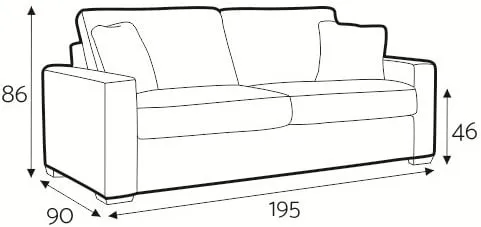 Sofa 3-osobowa Phoenix