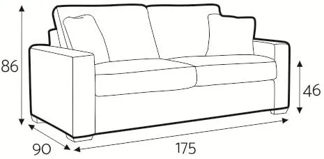 Sofa 2.5-osobowa Phoenix