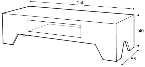 Ława Vanka 150 x 55