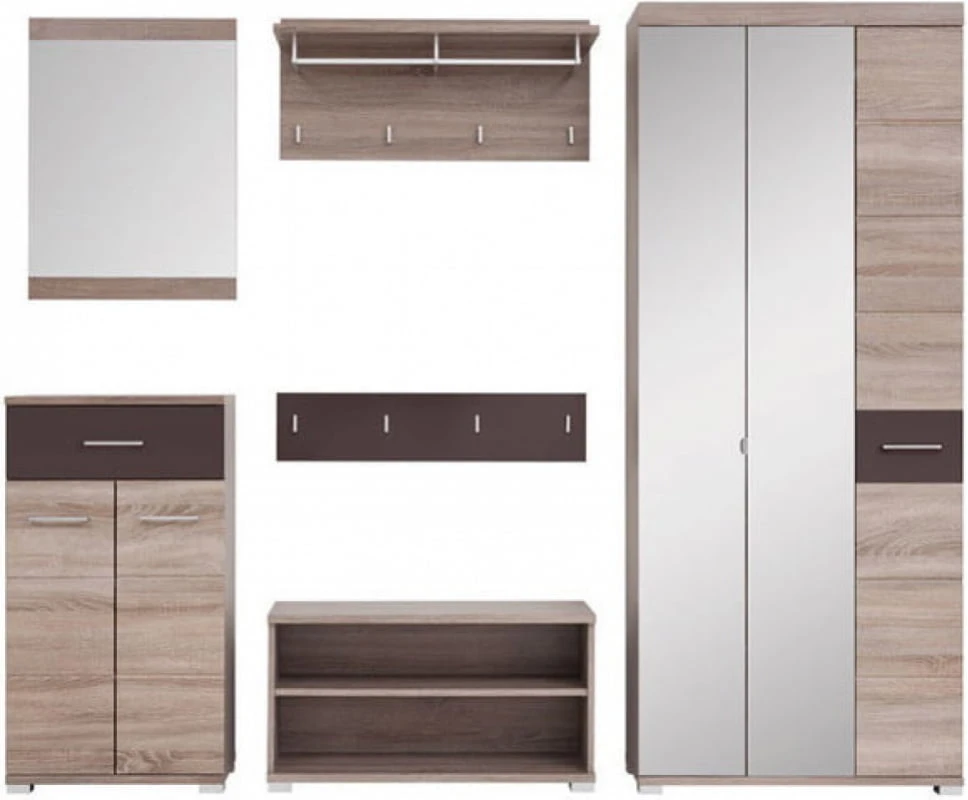 Przedpokoj Homeline I Black Red White Twojemeble Pl Meble Z