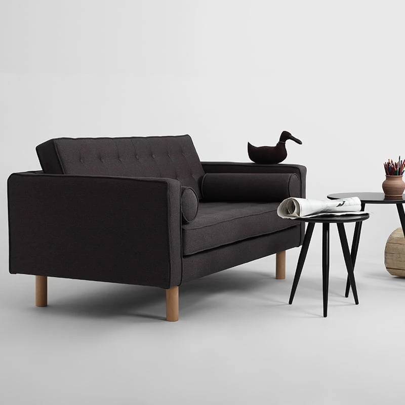 Sofa 2-osobowa karbon Topic Wood