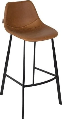 Krzesło barowe Franky vintage brąz