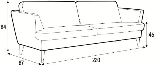 Sofa 3-osobowa Timjan