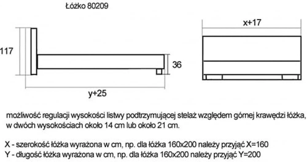 Postel 80209 KF (160x200)
