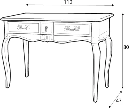 Konsola Venezia Bianco