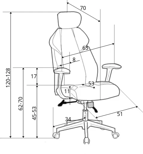 Fotel gabinetowy Chrono