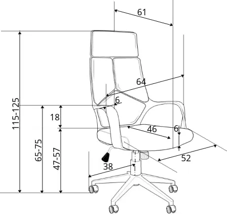 Fotel gabinetowy Voyager