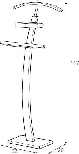 Moderní stojanový věšák do předsíně WU-13