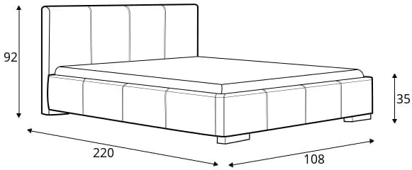 Łóżko 81271 (90x200)