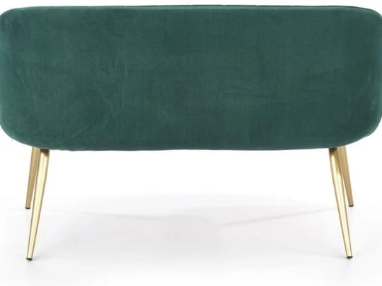 Sofa Elegance 2 XL do salonu ciemny zielony