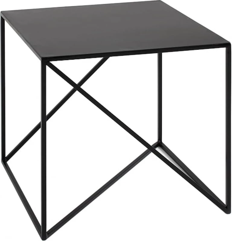 Konferenční stolek na kovových rámech 50x50 cm Memo Metal
