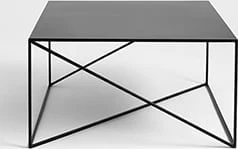 Konferenční stolek na kovových rámech 80x80 cm Memo Metal
