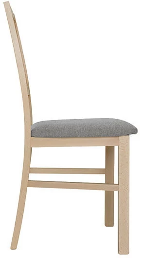 Nowoczesne krzesło z tapicerowanym siedziskiem do jadalni Asti 2