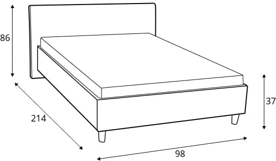 Łóżko 80264 (80x200)