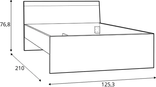 Łóżko Arkina 120
