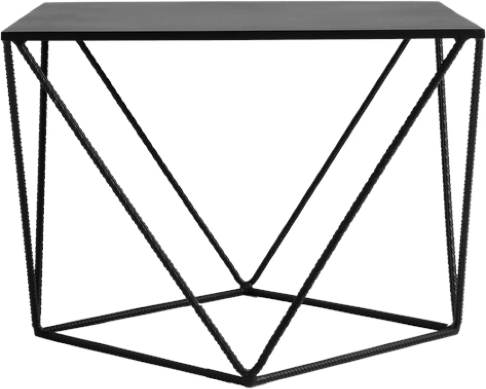 Moderní konferenční stolek 55 Daryl Metal