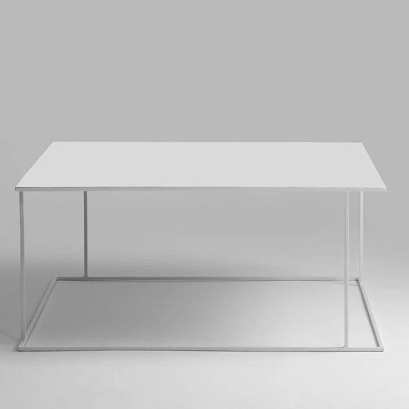 Konferenční stolek na kovových rámech 100x100 Walt Metal